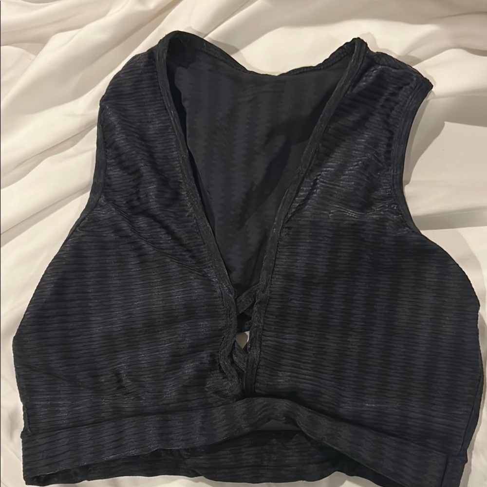 Black Sports Bra